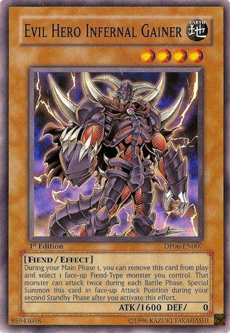 Evil Hero Infernal Gainer [DP06-EN007] Common 