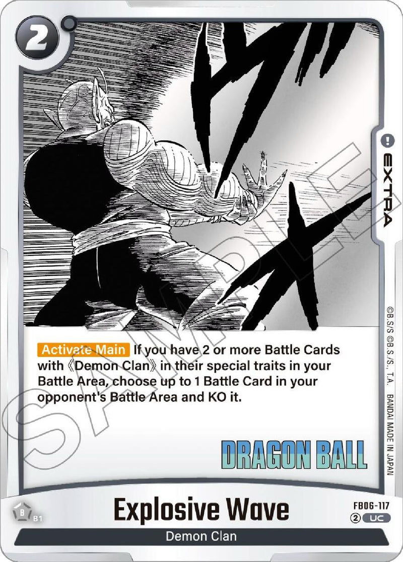 Vague explosive [Manga Booster 01] 