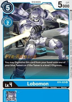 Lobomon [BT4-025] [Great Legend Pre-Release Promos] 