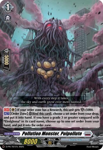 Pollution Monster, Polpollute (D-PR/791EN) [D Promo Cards] 