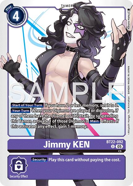 Jimmy KEN [BT22-092] [Cyber ​​Eden] 