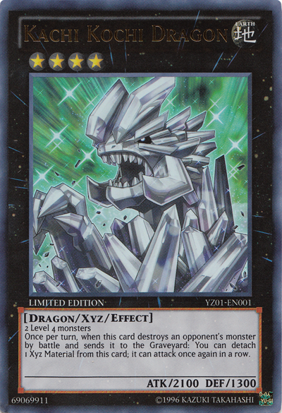 Kachi Kochi Dragon [YZ01-EN001] Ultra Rare 