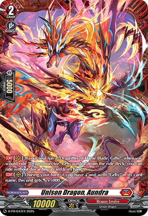 Unison Dragon, Aundra (D-PR/647EN) [D Promo Cards] 