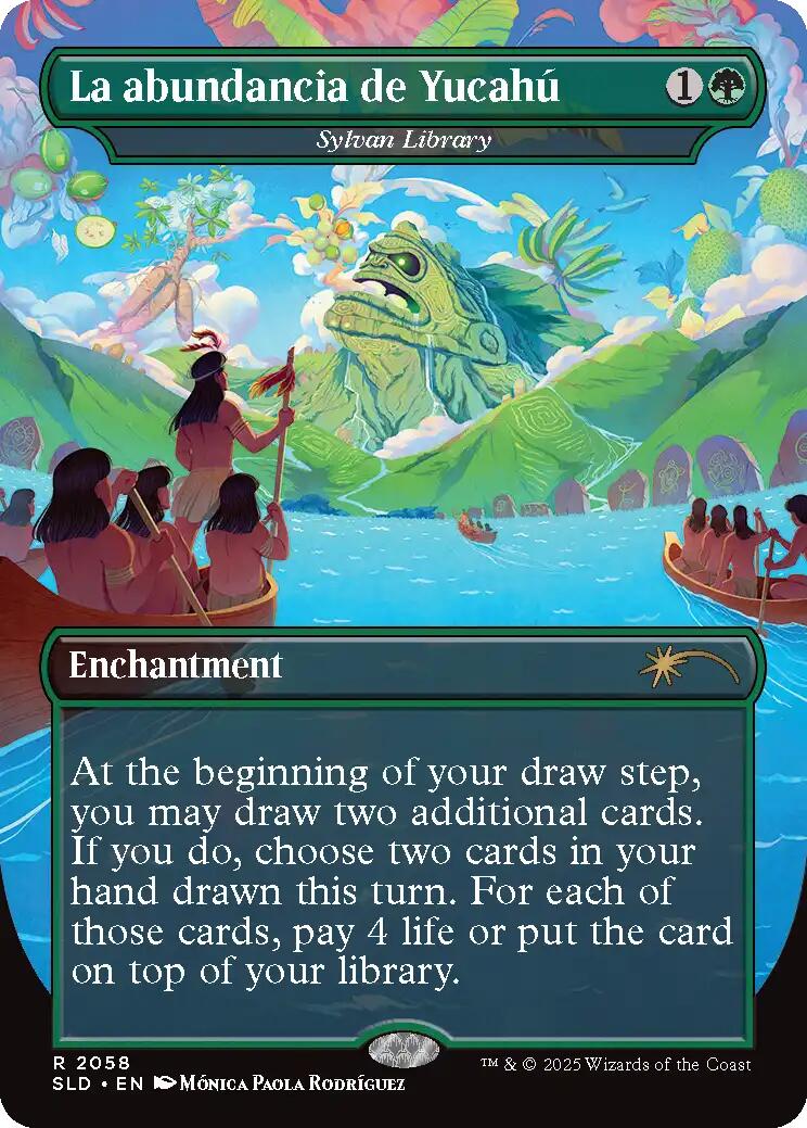 The Abundance of Yucahu - Sylvan Library [Secret Lair Drop Series] 
