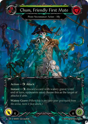 Chum, Friendly First Mate (Marvel Cold Foil) [SEA050] (High Seas) Cold Foil 