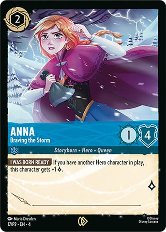 Anna - Braving the Storm (17/P2) [Promo Cards] 