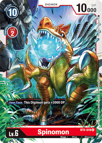 Spinomon [BT4-018] [Great Legend] 