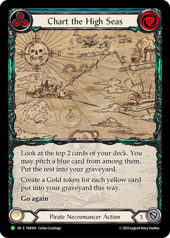 Chart the High Seas [FAB344] (Promo) Rainbow Foil 