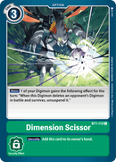 Dimension Scissor [BT1-112] [Release Special Booster Ver.1.0] 