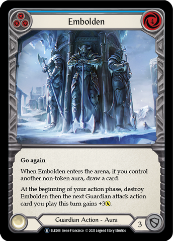 Embolden (Blue) [U-ELE208] (Tales of Aria Unlimited) Unlimited Normal 