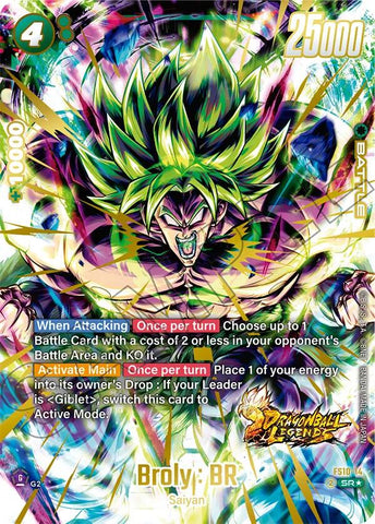 Broly: BR (Bonus Pack Alternate Art) [Starter Deck: Giblet] 