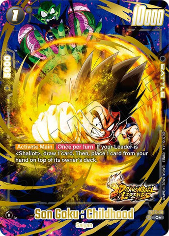 Son Goku: Childhood (Bonus Pack Alternate Art) [Starter Deck: Shallot] 