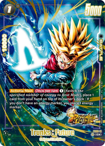 Trunks: Future (Bonus Pack Alternate Art) [Starter Deck: Shallot] 