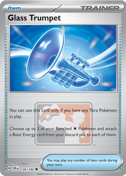 Glass Trumpet (135/142) [League &amp; Championship Cards] 