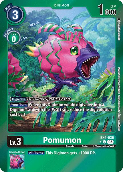 Pomumon [EX9-036] (Limited Foil) [Versus Monsters] 