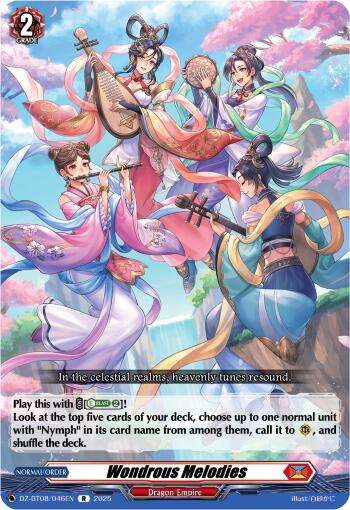 Wonderous Melodies (DZ-BT08/046EN) [DZ-BT08: Knights 0f Rebirth]