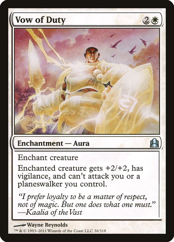 Vow of Duty [Commander 2011] 