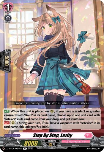 Step By Step, Lezity (DZ-BT08/064EN) [DZ-BT08: Knights 0f Rebirth] 