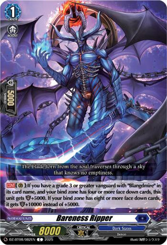 Bareness Ripper (DZ-BT08/082EN) [DZ-BT08: Knights 0f Rebirth] 