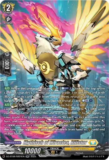Mythisch of Miracles, Rifistor (DZ-BT08/SR24EN) [DZ-BT08: Knights 0f Rebirth] 