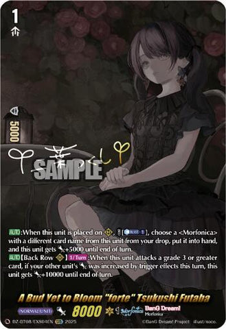 A Bud Yet to Bloom "strong" Tsukushi Futaba (DZ-BT08/EXS04EN) [DZ-BT08: Knights 0f Rebirth] 