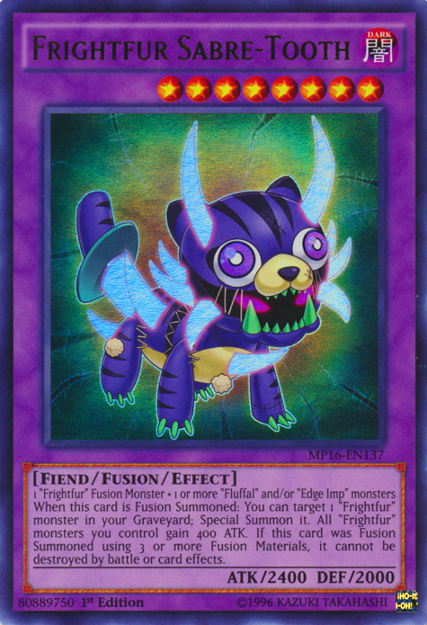 Frightfur Saber-Tooth [MP16-EN137] Ultra Rare 