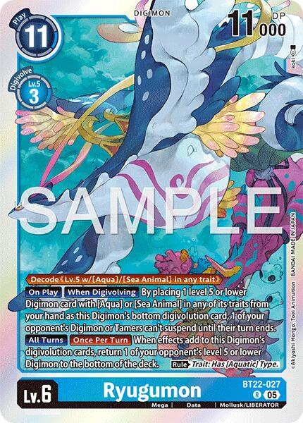 Ryugumon [BT22-027] [Cyber ​​Eden] 