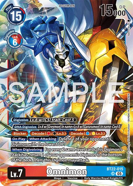 Omnimon [BT22-015] [Cyber ​​Eden] 