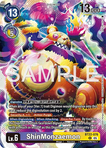 ShinMonzaemon [BT22-076] [Cyber ​​Eden] 