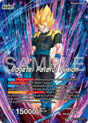 Son Goku &amp; Vegeta // Gogeta, Fateful Fusion (Reprint) (BT12-122) [Premium Anniversary Box 2025] 