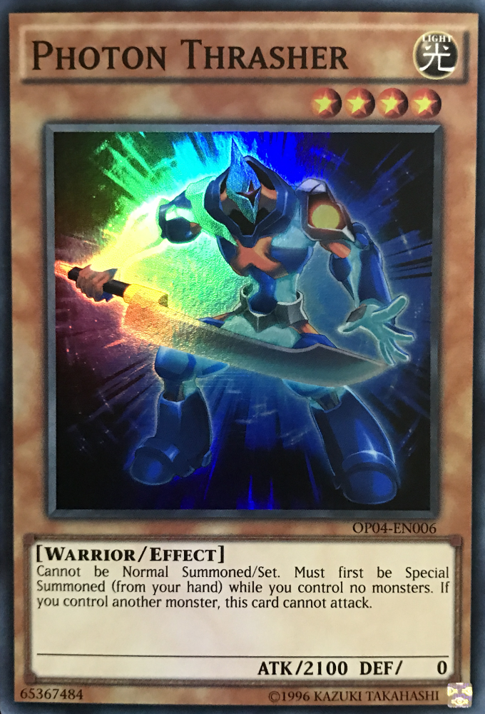 Photon Thrasher [OP04-EN006] Super Rare 