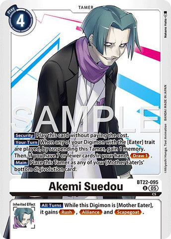Akemi Suedou [BT22-095] [Cyber ​​Eden] 