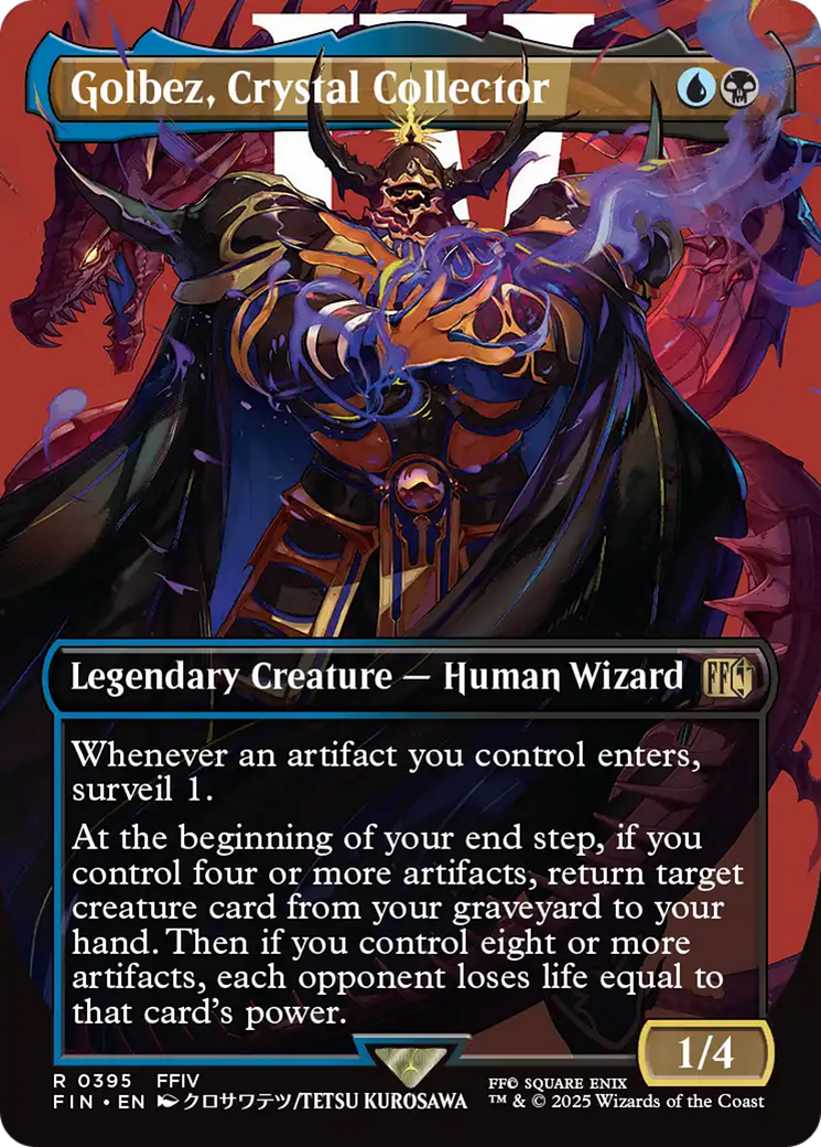 Golbez, Crystal Collector (Borderless) [FINAL FANTASY] 