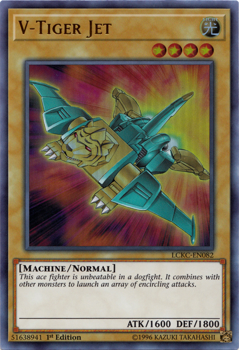 V-Tiger Jet [LCKC-EN082] Ultra Rare 