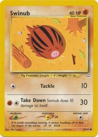 Swinub (57/64) [Neo Revelation Unlimited] 