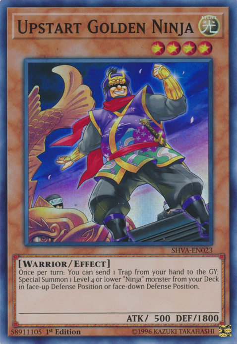 Upstart Golden Ninja [SHVA-EN023] Super Rare 