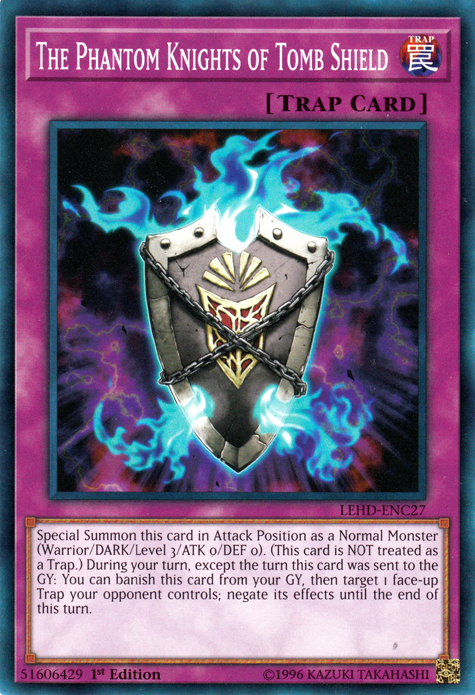 The Phantom Knights of Tomb Shield [LEHD-ENC27] Common 