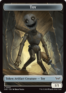 Toy // Treasure Double-Sided Token [Duskmorn: House of Horror Tokens] 