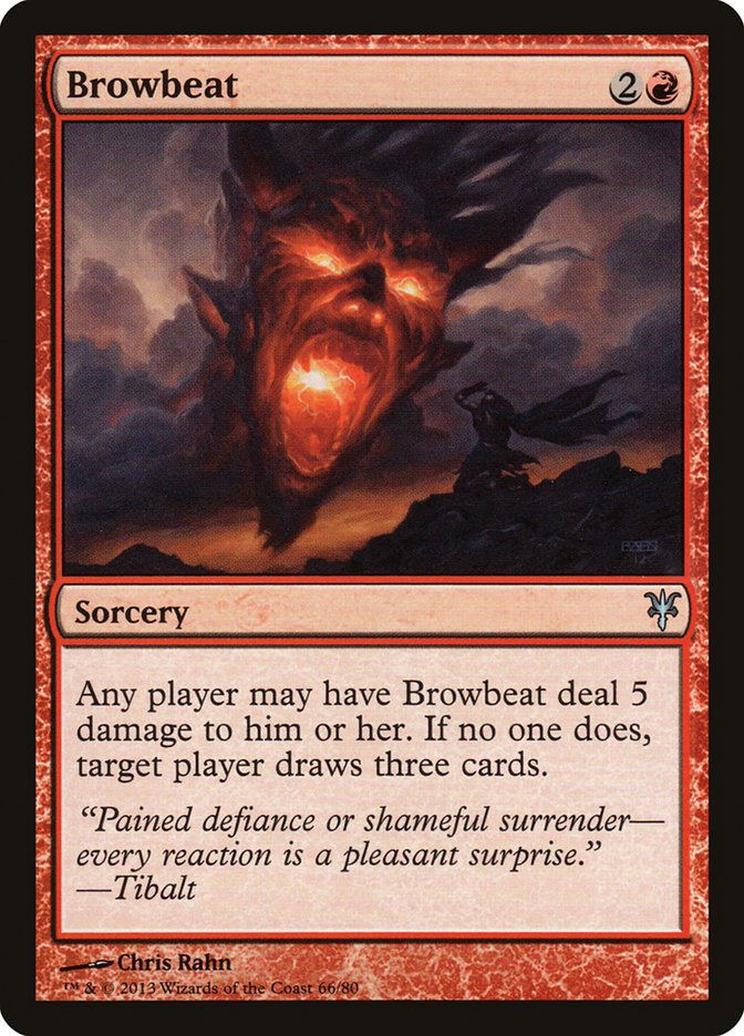 Intimidation [Duel Decks : Sorin contre Tibalt] 