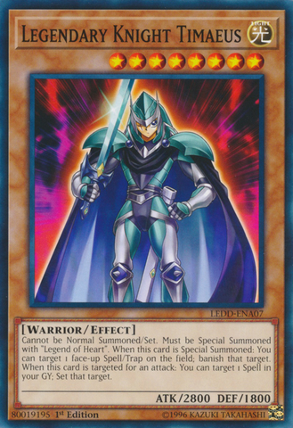 Legendary Knight Timaeus [LEDD-ENA07] Common 