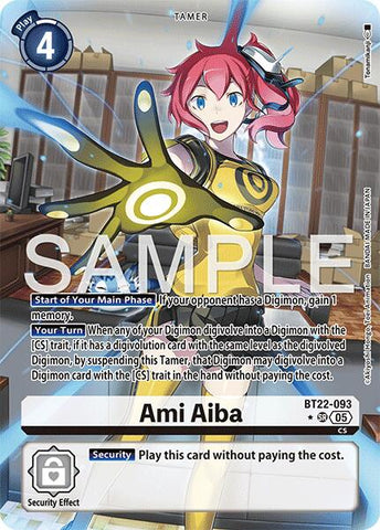 Friend Aiba [BT22-093] (Alternate Art) [Cyber ​​Eden] 