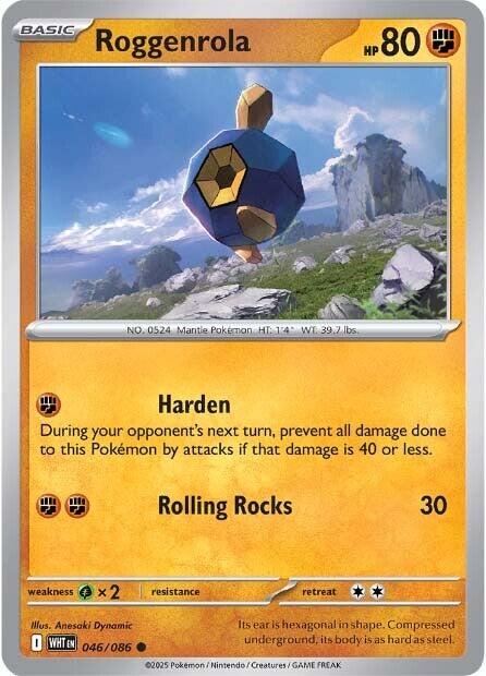 Roggenrola (043/086) [Scarlet & Violet: White Flare]