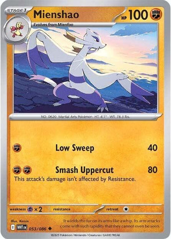 Mienshao (050/086) [Scarlet &amp; Violet: White Flare] 