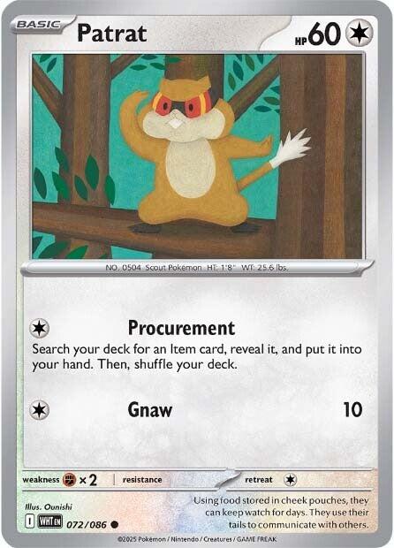 Patrat (070/086) [Scarlet & Violet: White Flare]