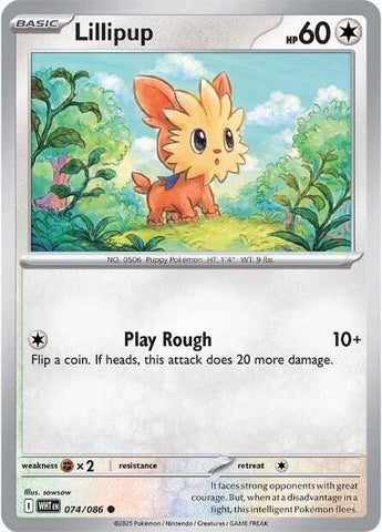 Lillipup (072/086) [Scarlet &amp; Violet: White Flare] 