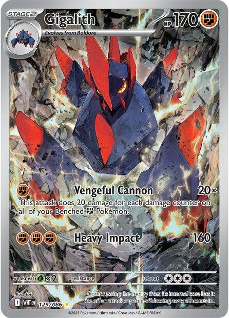 Gigalith (127/086) [Scarlet &amp; Violet: White Flare] 