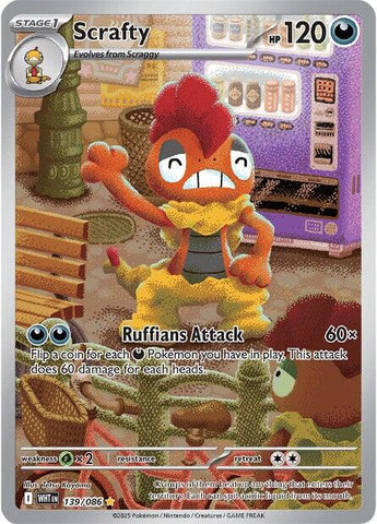 Scrafty (137/086) [Scarlet &amp; Violet: White Flare] 