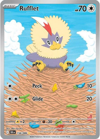 Rufflet (156/086) [Scarlet &amp; Violet: White Flare] 