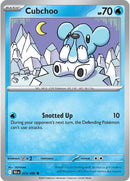 Cubchoo (028/086) [Scarlet &amp; Violet: Black Bolt] 