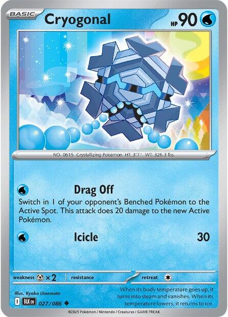 Cryogonal (030/086) [Scarlet &amp; Violet: Black Bolt] 